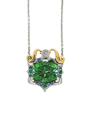 Platinum Havey Mine Tourmaline Pendant