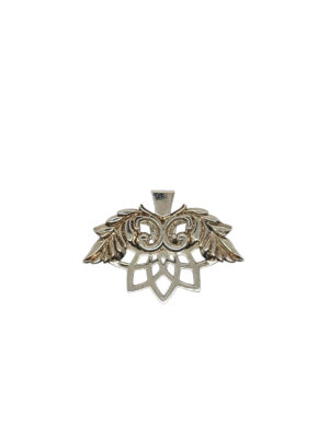Silver Mandala & Filigree Pendant