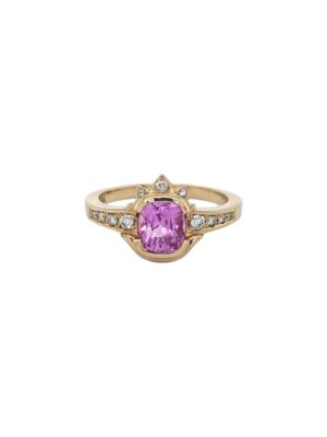 Pink Sapphire Ring