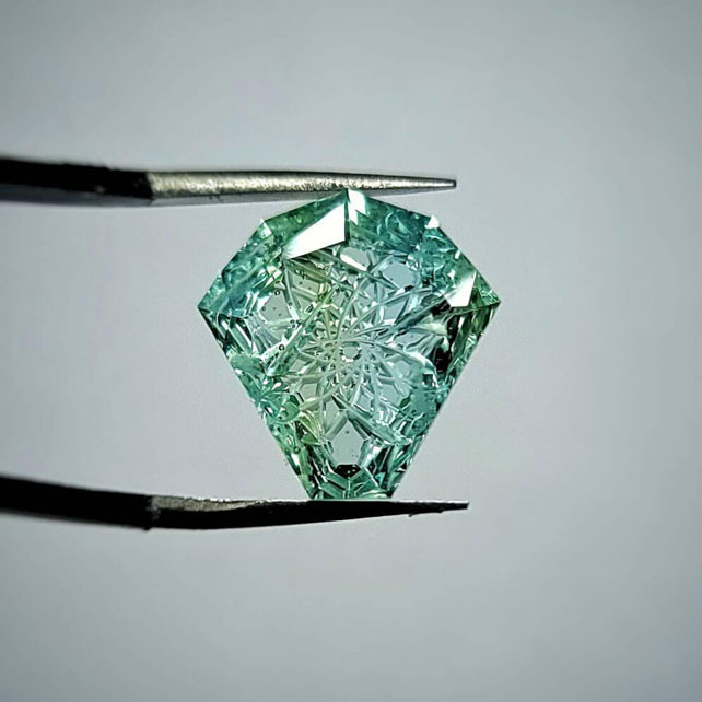 Custom Cut Roman Glass by Steven Tyler The Designer