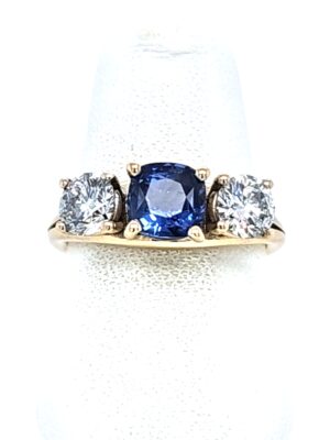 14kt Blue Sapphire Ring