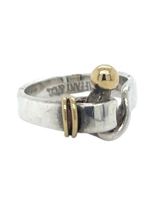 Tiffany Hook and Eye Ring, Estate Sale
