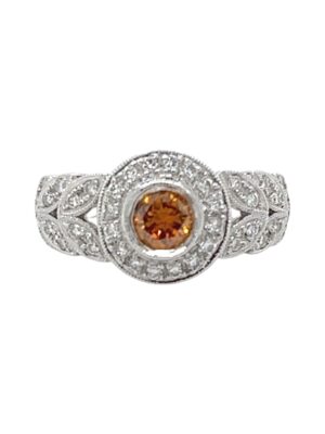 Andradite Garnet Ring, Estate Sale