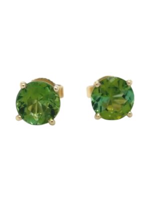 Green Tourmaline Earrings