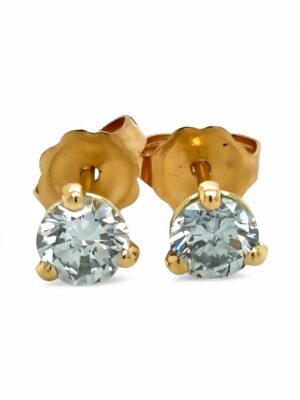 Diamond Martini Studs