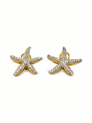 Starfish Earrings, Estate Sale