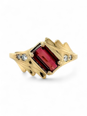 Gold Tourmaline Ring