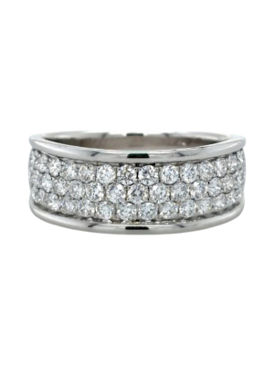 Diamond Pave Band, Estate Sale