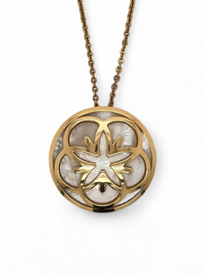 Omega Mother of Pearl Pendant, Estate Sale