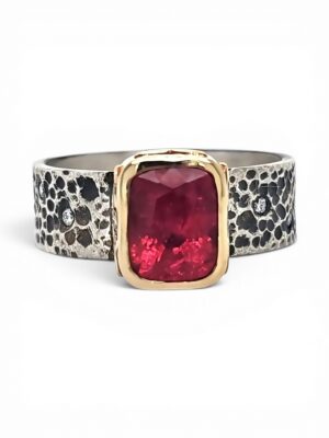 Two-Tone Tourmaline Ring